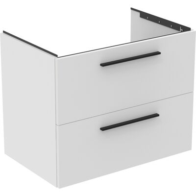 Meuble sous-vasque double Ideal Standard i.life B T5272DU avec 2 tiroirs, 80 x 50,5 x 63 cm, blanc mat - Publicité Meuble sous-vasque double Ideal Standard i.life B T5272DU avec 2 tiroirs, 80 x 50,5 x 63 cm, blanc mat - Publicité