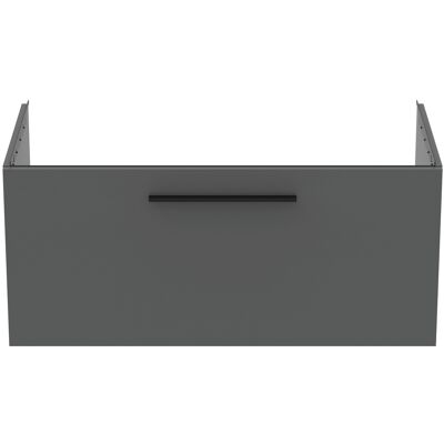 Meuble sous-vasque mural Ideal Standard T5275NG Gris quartz - Publicité Meuble sous-vasque mural Ideal Standard T5275NG Gris quartz - Publicité