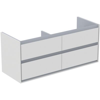 Ideal Standard Connect Air Meuble double vasque - 1200mm, 4 tiroirs - Publicité Ideal Standard Connect Air Meuble double vasque - 1200mm, 4 tiroirs - Publicité