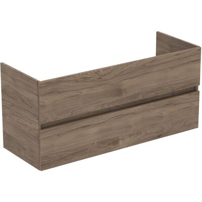 Ideal Standard Plus ensemble lavabo pour meuble R0576Y9 noyer flammé, 121,5x45,5x56,5cm, 1 trou de robinetterie chacun - Publicité Ideal Standard Plus ensemble lavabo pour meuble R0576Y9 noyer flammé, 121,5x45,5x56,5cm, 1 trou de robinetterie chacun - Publicité
