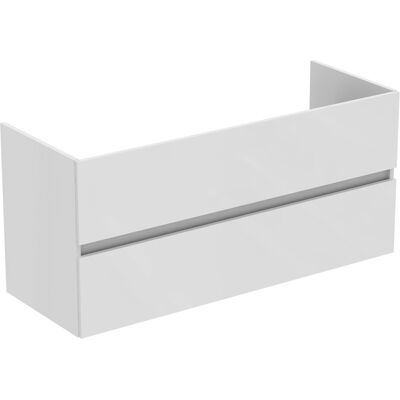 Ideal Standard Plus ensemble lavabo pour meuble R0576WG laqué blanc brillant, 121,5x45,5x56,5cm, 1 trou de robinetterie chacun - Publicité Ideal Standard Plus ensemble lavabo pour meuble R0576WG laqué blanc brillant, 121,5x45,5x56,5cm, 1 trou de robinetterie chacun - Publicité