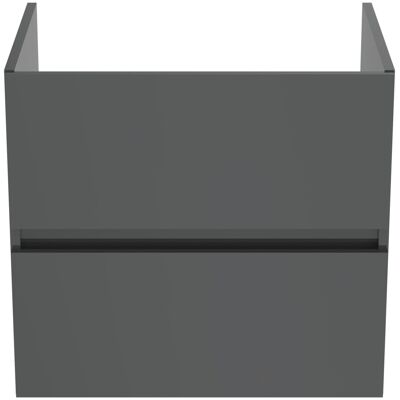 Meuble de salle de bain Ideal Standard R0259TI - 2 Tiroirs, Gris Brillant - Publicité Meuble de salle de bain Ideal Standard R0259TI - 2 Tiroirs, Gris Brillant - Publicité