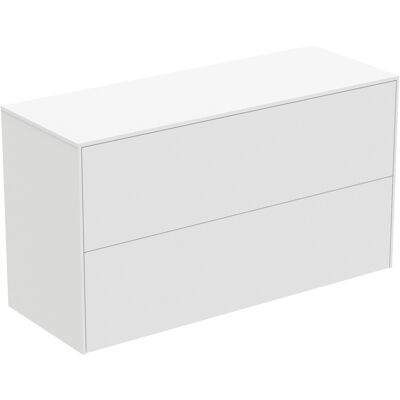 Meuble lavabo mural Ideal Standard WTU 100 x 37.3 cm - 2 tiroirs - Publicité Meuble lavabo mural Ideal Standard WTU 100 x 37.3 cm - 2 tiroirs - Publicité