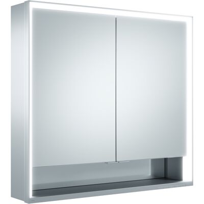 Keuco Royal Lumos Armoire Miroir Argenté - Murale, 2 portes, LED, DALI - Publicité Keuco Royal Lumos Armoire Miroir Argenté - Murale, 2 portes, LED, DALI - Publicité