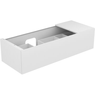 Meuble salle de bain Keuco Edition 11 Blanc Brillant avec Éclairage LED - Publicité Meuble salle de bain Keuco Edition 11 Blanc Brillant avec Éclairage LED - Publicité