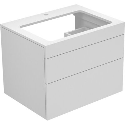 Keuco Edition 400 Keuco Edition 400 Keuco 31571720100 70x54,6x53,5cm, plateau en verre brillant, blanc / truffe - Publicité Keuco Edition 400 Keuco Edition 400 Keuco 31571720100 70x54,6x53,5cm, plateau en verre brillant, blanc / truffe - Publicité