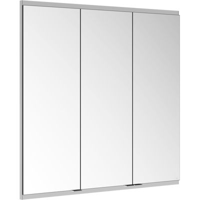 Armoire miroir KEUCO Royal Modular 2.0 - Non éclairée, portes doubles en verre, aluminium argenté, encastrée - Publicité Armoire miroir KEUCO Royal Modular 2.0 - Non éclairée, portes doubles en verre, aluminium argenté, encastrée - Publicité