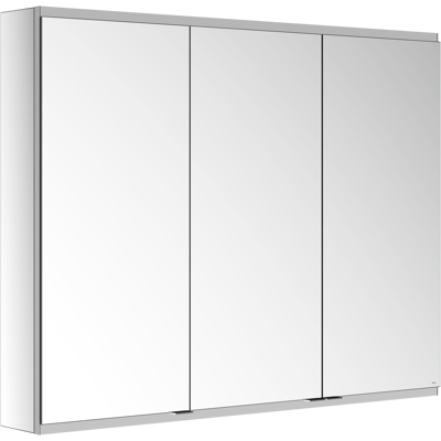 Armoire avec miroir KEUCO Royal Modular 2.0 - Argent, Fixée au mur - Publicité Armoire avec miroir KEUCO Royal Modular 2.0 - Argent, Fixée au mur - Publicité