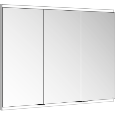 Keuco Royal Modular 2.0 Armoire Miroir Argentée - 1050x700x120mm - Publicité Keuco Royal Modular 2.0 Armoire Miroir Argentée - 1050x700x120mm - Publicité