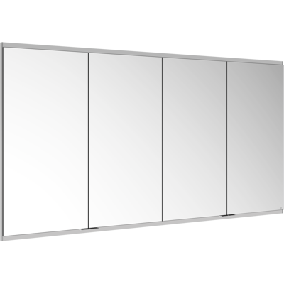 Keuco Royal Modular 2.0 - Armoire miroir, 4 portes, Argent - Publicité Keuco Royal Modular 2.0 - Armoire miroir, 4 portes, Argent - Publicité