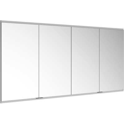 Armoire miroir Keuco Royal Modular 2.0 argentée - Non éclairée, 4 portes - Publicité Armoire miroir Keuco Royal Modular 2.0 argentée - Non éclairée, 4 portes - Publicité