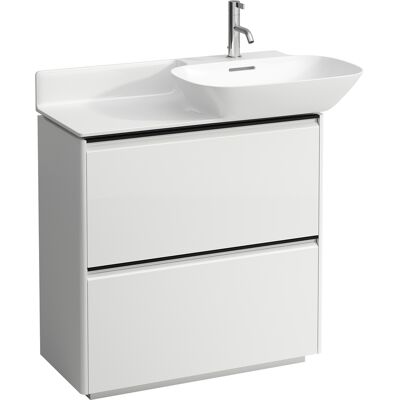 LAUFEN BASE pour H4030041102601 INO H4030041102601 77x77cm, 2 tiroirs, blanc aluminium noir, match0 mat - Publicité LAUFEN BASE pour H4030041102601 INO H4030041102601 77x77cm, 2 tiroirs, blanc aluminium noir, match0 mat - Publicité