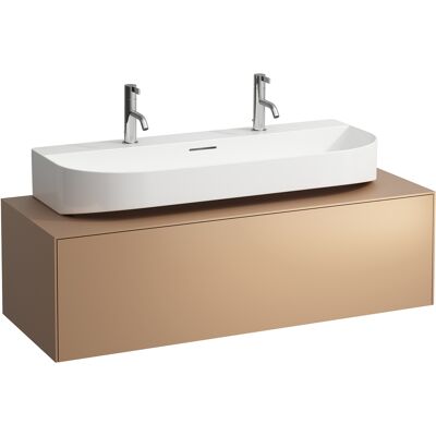 Élément de tiroir Laufen Sonar en cuivre - Mural, adapté pour lavabo H816347 - Publicité Élément de tiroir Laufen Sonar en cuivre - Mural, adapté pour lavabo H816347 - Publicité