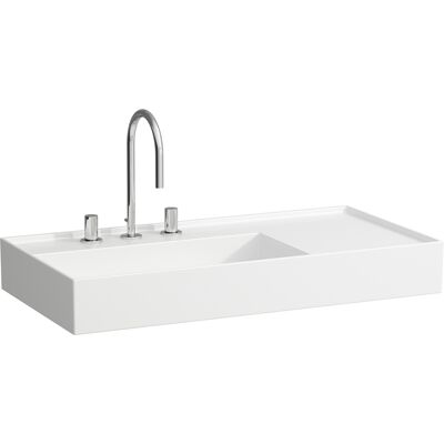 Laufen - Lavabo Kartell - Blanc - 900x460 - Lavabo - Publicité Laufen - Lavabo Kartell - Blanc - 900x460 - Lavabo - Publicité