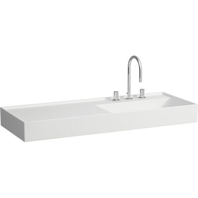 Lavabo mural Laufen Kartell Snow Blanc - Évier - Publicité Lavabo mural Laufen Kartell Snow Blanc - Évier - Publicité