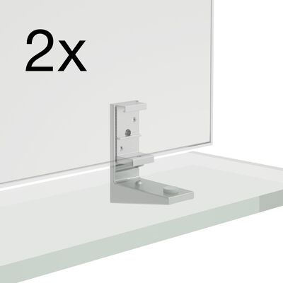 Set de fixation pour miroir LAUFEN Frame 25 - 2 pièces - Publicité Set de fixation pour miroir LAUFEN Frame 25 - 2 pièces - Publicité