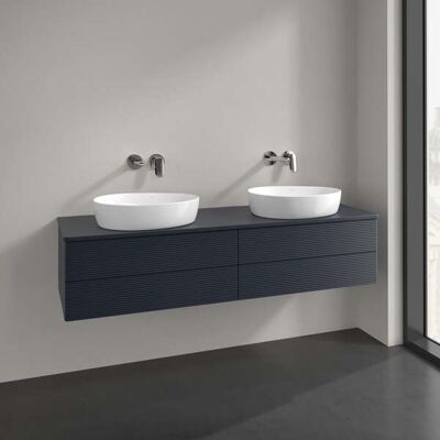 Villeroy & Boch Antao Meuble sous-vasque mural - 4 tiroirs à fermeture douce - Publicité Villeroy & Boch Antao Meuble sous-vasque mural - 4 tiroirs à fermeture douce - Publicité