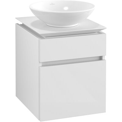 Meuble sous-lavabo Legato de Villeroy & Boch - Blanc Brillant - 450x550x500mm - Publicité Meuble sous-lavabo Legato de Villeroy & Boch - Blanc Brillant - 450x550x500mm - Publicité