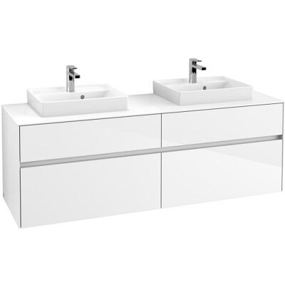 Villeroy & Boch Collaro Meuble Sous Lavabo - 4 Tiroirs - 1600mm - Publicité Villeroy & Boch Collaro Meuble Sous Lavabo - 4 Tiroirs - 1600mm - Publicité