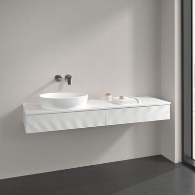 Meuble sous-vasque Antao Villeroy & Boch - 1600x190x500mm - Publicité Meuble sous-vasque Antao Villeroy & Boch - 1600x190x500mm - Publicité