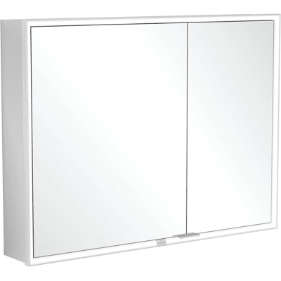 Villeroy & Boch My View Now Armoire Miroir Murale - 2 Portes, LED, 1000x750x168 mm - Publicité Villeroy & Boch My View Now Armoire Miroir Murale - 2 Portes, LED, 1000x750x168 mm - Publicité