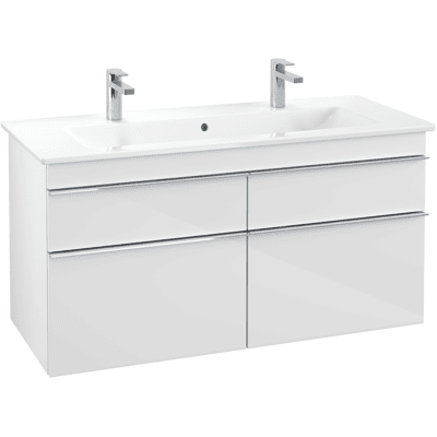 Villeroy & Boch Venticello Meuble de Salle de Bain Blanc - Publicité Villeroy & Boch Venticello Meuble de Salle de Bain Blanc - Publicité