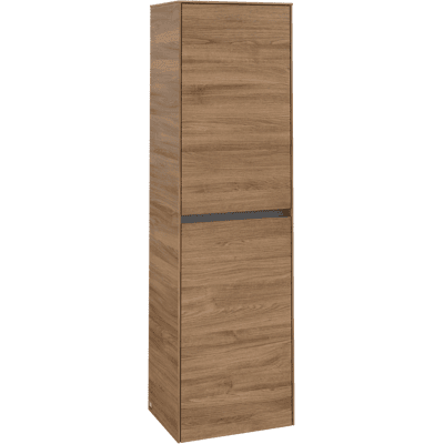 Villeroy & Boch Collaro Armoire Haute - Chêne Kansas, 2 Portes, Fermeture Douce - Publicité Villeroy & Boch Collaro Armoire Haute - Chêne Kansas, 2 Portes, Fermeture Douce - Publicité