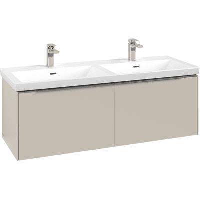 Villeroy & Boch Subway 3.0 Meuble sous-vasque - Gris, 2 tiroirs, Éclairage LED - Publicité Villeroy & Boch Subway 3.0 Meuble sous-vasque - Gris, 2 tiroirs, Éclairage LED - Publicité