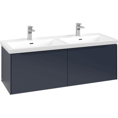 Villeroy & Boch Subway 3.0 Armoire de salle de bain - Bleu Marine - Publicité Villeroy & Boch Subway 3.0 Armoire de salle de bain - Bleu Marine - Publicité