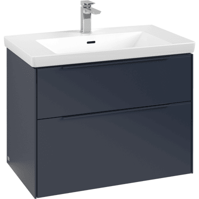 Villeroy & Boch Subway 3.0 Meuble sous-vasque - Bleu marine - SoftClosing & LED - Publicité Villeroy & Boch Subway 3.0 Meuble sous-vasque - Bleu marine - SoftClosing & LED - Publicité