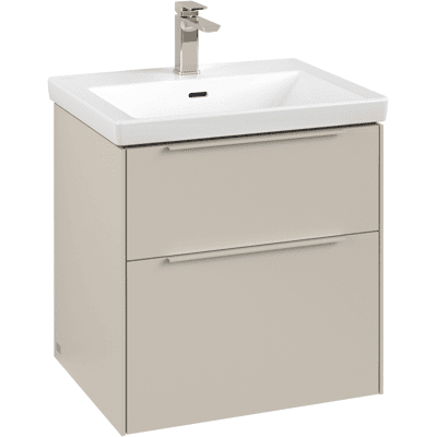 Villeroy & Boch Subway 3.0 Armoire sous-vasque - 2 tiroirs, LED, gris cachemira - Publicité Villeroy & Boch Subway 3.0 Armoire sous-vasque - 2 tiroirs, LED, gris cachemira - Publicité