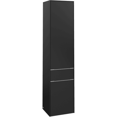 Villeroy & Boch Subway 3.0 - Armoire Haute, 2 Portes, Volcano Black - Publicité Villeroy & Boch Subway 3.0 - Armoire Haute, 2 Portes, Volcano Black - Publicité