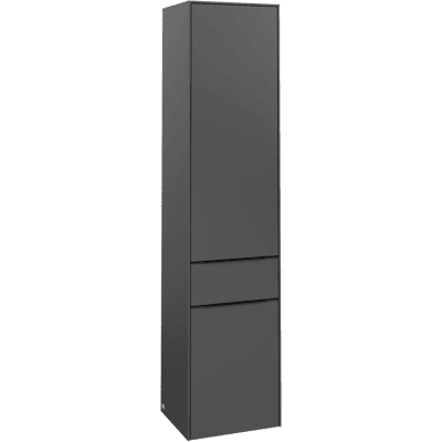 Villeroy & Boch Subway 3.0 Armoire Murale - Graphite, 2 Portes, 1 Tirroir - Publicité Villeroy & Boch Subway 3.0 Armoire Murale - Graphite, 2 Portes, 1 Tirroir - Publicité