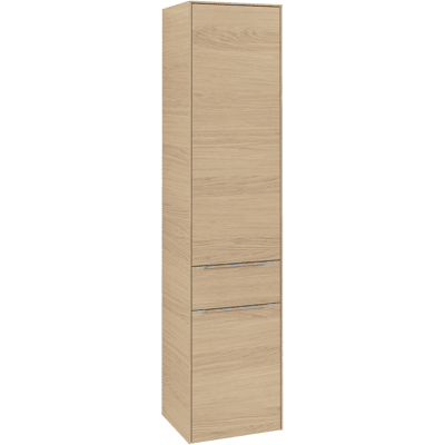 Armoire haute Nordic Oak Subway 3.0 de Villeroy & Boch - 2 Portes, 1 Tiroir - Publicité Armoire haute Nordic Oak Subway 3.0 de Villeroy & Boch - 2 Portes, 1 Tiroir - Publicité