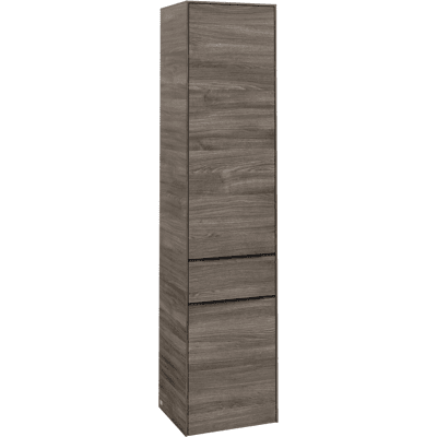 Villeroy & Boch Subway 3.0 Grand Cabinet - Stone Oak, 2 Portes, 1 Tiroir - Publicité Villeroy & Boch Subway 3.0 Grand Cabinet - Stone Oak, 2 Portes, 1 Tiroir - Publicité