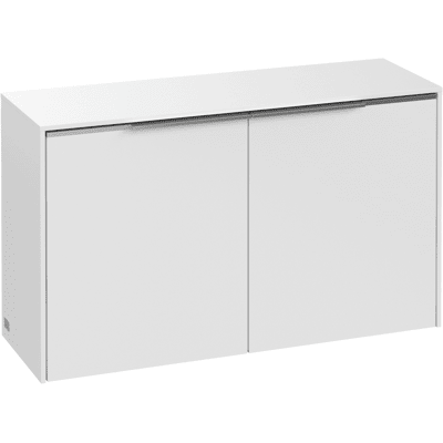 Villeroy & Boch Subway 3.0 Buffet - Blanc, 2 Portes, 80.5x42.3x25.6cm - Publicité Villeroy & Boch Subway 3.0 Buffet - Blanc, 2 Portes, 80.5x42.3x25.6cm - Publicité