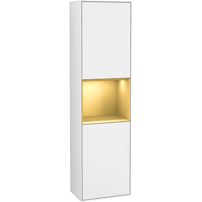 Armoire de salle de bains Villeroy & Boch Finion - Fermeture douce, éclairage LED - Publicité Armoire de salle de bains Villeroy & Boch Finion - Fermeture douce, éclairage LED - Publicité