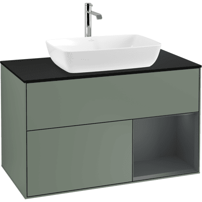 Villeroy & Boch Finion Armoire de salle de bain - 100cm, avec éclairage LED - Publicité Villeroy & Boch Finion Armoire de salle de bain - 100cm, avec éclairage LED - Publicité