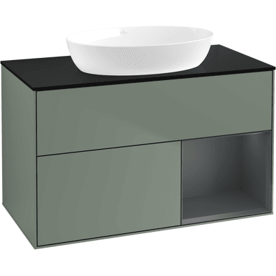 Meubles de salle de bain Villeroy & Boch Finion - Design modulaire moderne - Publicité Meubles de salle de bain Villeroy & Boch Finion - Design modulaire moderne - Publicité