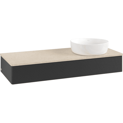 Villeroy & Boch Antao Meuble sous lavabo suspendu - 120x19 cm - Publicité Villeroy & Boch Antao Meuble sous lavabo suspendu - 120x19 cm - Publicité