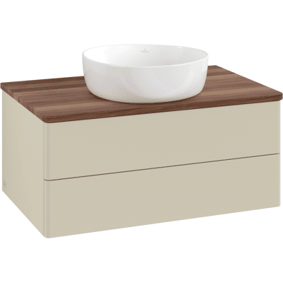 Villeroy & Boch Antao Meuble sous-lavabo mural - 80x36x50 cm - Publicité Villeroy & Boch Antao Meuble sous-lavabo mural - 80x36x50 cm - Publicité