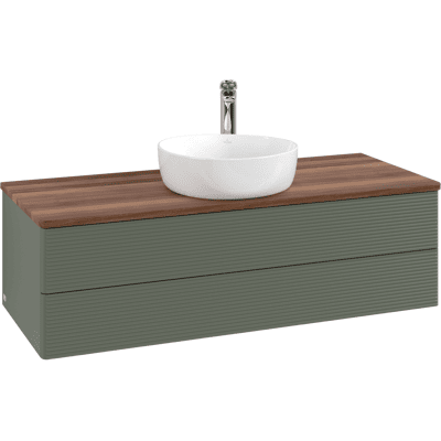 Villeroy & Boch Antao Meuble Sous Lavabo Murale - 120 x 36 cm - Publicité Villeroy & Boch Antao Meuble Sous Lavabo Murale - 120 x 36 cm - Publicité