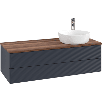 Villeroy & Boch Antao Meuble Sous Lavabo Mural - 120 x 19 cm - Publicité Villeroy & Boch Antao Meuble Sous Lavabo Mural - 120 x 19 cm - Publicité