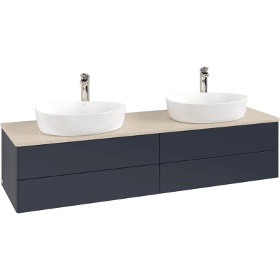 Villeroy & Boch Antao Armoire Murale pour Salle de Bain - 4 Tiroirs Soft Close - Publicité Villeroy & Boch Antao Armoire Murale pour Salle de Bain - 4 Tiroirs Soft Close - Publicité