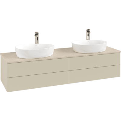 Meuble sous lavabos Villeroy & Boch Antao - 160 x 36 cm - 4 tiroirs - Publicité Meuble sous lavabos Villeroy & Boch Antao - 160 x 36 cm - 4 tiroirs - Publicité