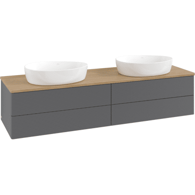 Villeroy & Boch Antao Meuble sous-vasque - 4 tiroirs Soft-Close - Publicité Villeroy & Boch Antao Meuble sous-vasque - 4 tiroirs Soft-Close - Publicité