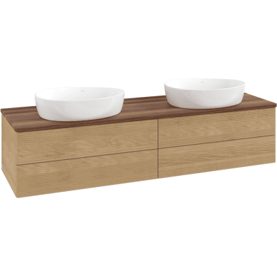 Villeroy & Boch Antao Meuble Murale - 4 Tiroirs, Fermeture Douce - Publicité Villeroy & Boch Antao Meuble Murale - 4 Tiroirs, Fermeture Douce - Publicité