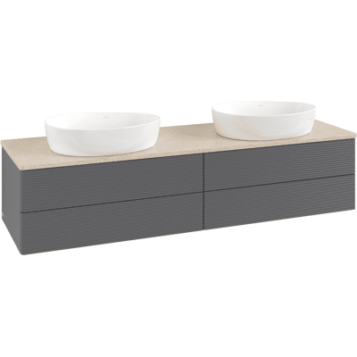 Villeroy & Boch Antao Meuble sous-lavabo - 4 tiroirs Soft-Close - Publicité Villeroy & Boch Antao Meuble sous-lavabo - 4 tiroirs Soft-Close - Publicité