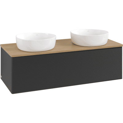 Meuble sous-vasque mural Villeroy & Boch Antao - 120x36cm, 1 tiroir - Publicité Meuble sous-vasque mural Villeroy & Boch Antao - 120x36cm, 1 tiroir - Publicité