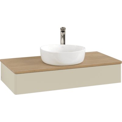 Villeroy & Boch Antao Meuble sous lavabo - Éclairage LED, Fermeture douce - Publicité Villeroy & Boch Antao Meuble sous lavabo - Éclairage LED, Fermeture douce - Publicité